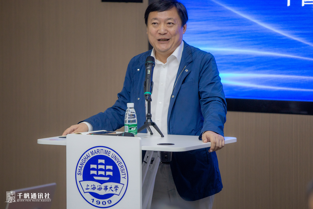 中國船政文化博物館船政文化研究會會長陳悅作主旨發言
