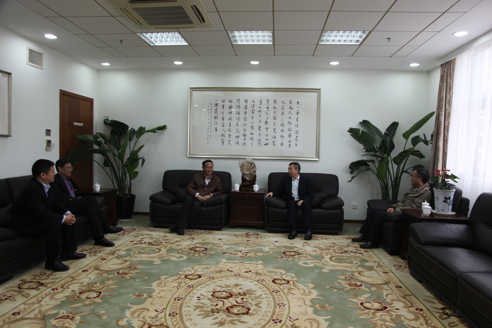 黃有方校長會見翁羿安全總監(jiān)一行
