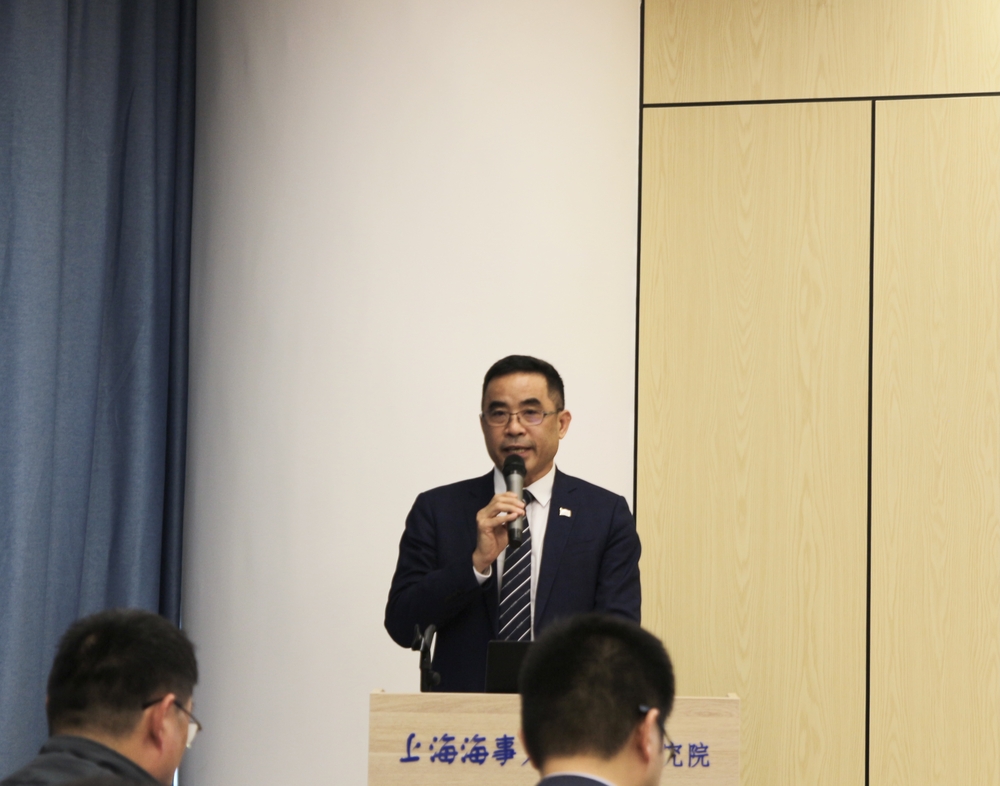 洲際船務集團控股有限公司執行董事、總經理陳澤凱致辭