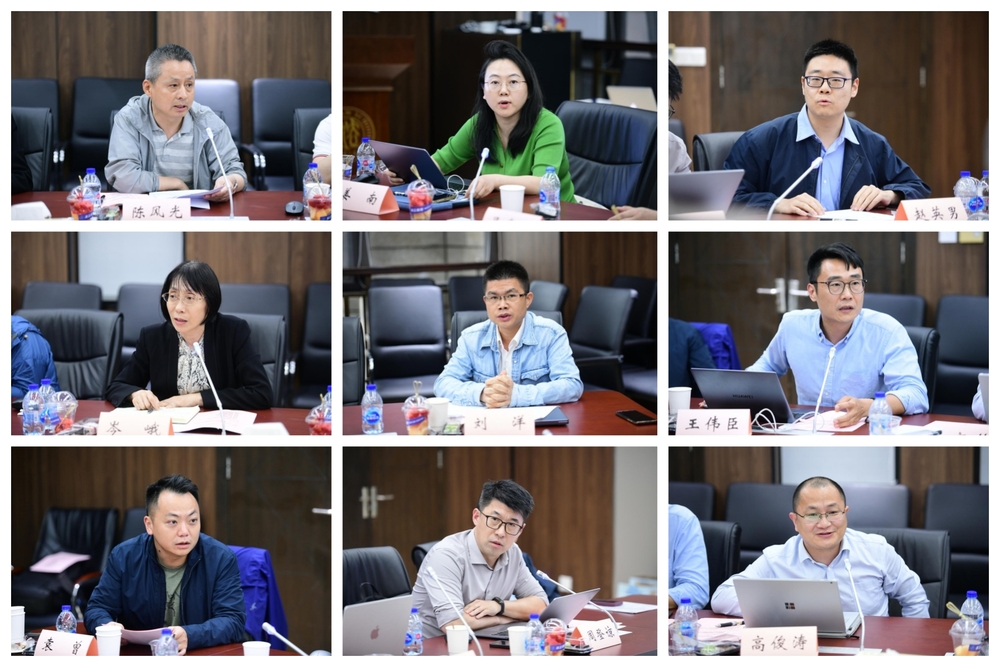 教學主管領導和一線教師交流發言