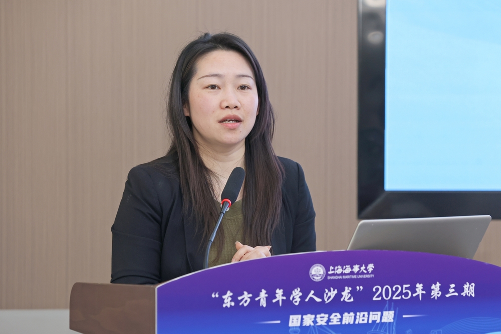 馬克思主義學院副院長謝茜副教授作主題發言