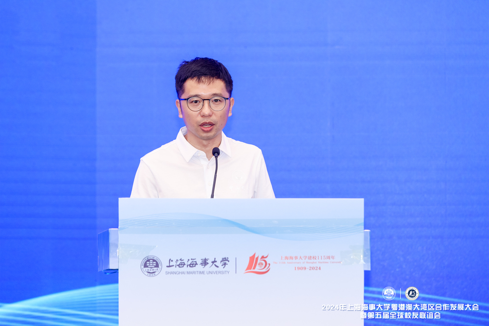 中山大學廣州校友會常務副秘書長張升致辭